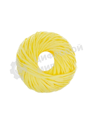 Шпагат полипропиленовый Сибртех 1200 текс, 1,7 мм, L 60 м, желтый
