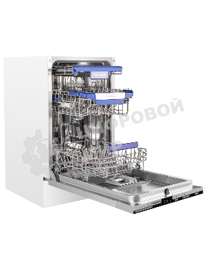 Посудомоечная машина Maunfeld MLP45230 Light Beam Inverter Wi-Fi, нержавеющая сталь, 44.8 см, 10 компл., 47 дБ, класс A+++