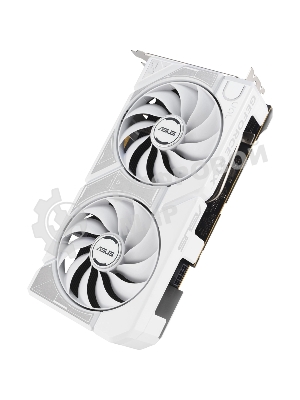 Видеокарта Asus GeForce RTX 5060 DUAL OC White, Nvidia RTX 5060, 8GB GDDR7, 128 bit, PCI-E 5.0, DPx3, HDMIx1, 2535 MHz