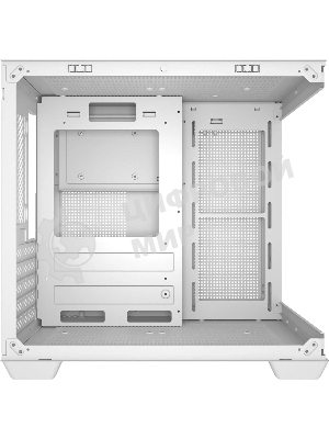 Компьютерный корпус Bloody CC-121 белый без БП mATX 7x120мм 1xUSB2.0 1xUSB3.0 audio