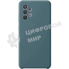Чехол (клип-кейс) Deppa для Samsung Galaxy A32 Liquid Silicone синий (870122)