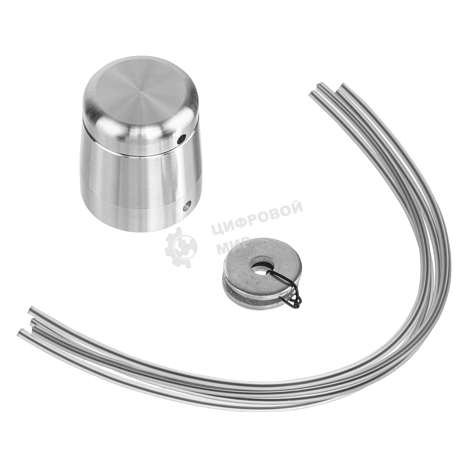 Головка триммерная универсальная Denzel быстрозажимная, шайба М8, М10, М20