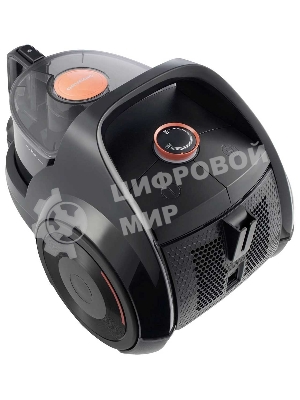 Пылесос Grundig VCC 7170 ECO черный, 185/750 Вт, уборка сухая, пылесборник контейнер 2.7 л