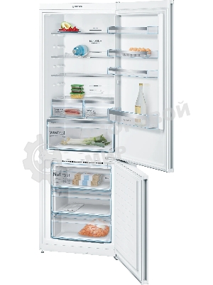 Холодильник Bosch KGN49XW30U белый двухкамерный 330/105л морозилка снизу , No Frost