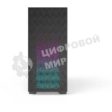 Компьютерный корпус Azza Celesta F черный без БП ATX 5x120мм 5x140мм 2xUSB 2.0 1xUSB 3.0 audio bott PSU