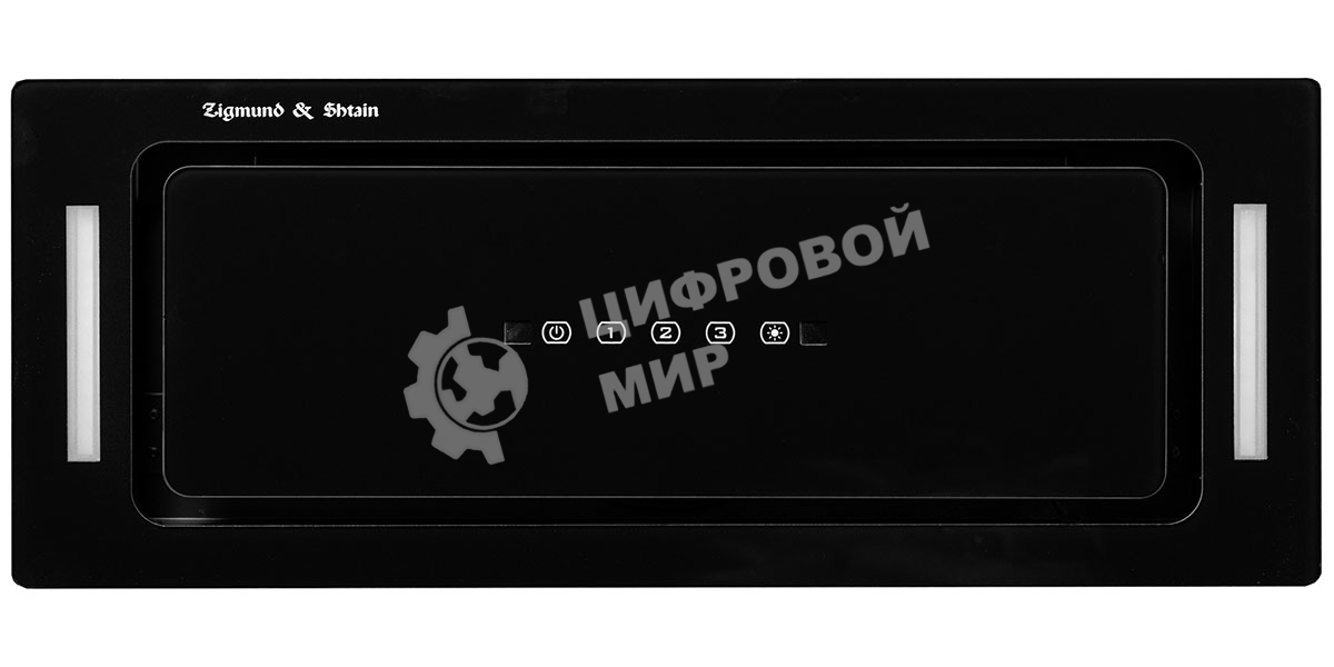 Вытяжка встраиваемая Zigmund & Shtain K 014.7 B черный, 72 см, 1100 куб. м/ч, 62 дБ