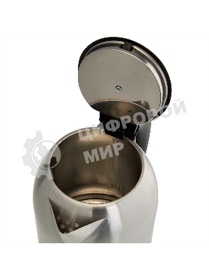 Чайник электрический Delta DL-1330 нерж с красным