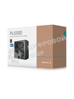 Блок питания Deepcool/GamerStorm PL550, 550Вт, 120мм, черный