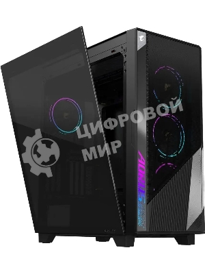 Компьютерный корпус Gigabyte AORUS AС500G черный без БП ATX 4x120мм 4x140мм 2xUSB 3.0 1xUSB3.1 audio bott PSU