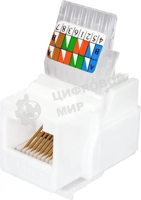 Модуль Suprlan 10-0312-1, Keystone RJ45 1 кат.5E UTP