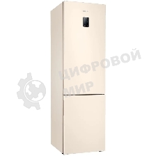 Холодильник Samsung RB37A5271EL/WT, бежевый двухкамерный 269/98л морозилка снизу, No Frost