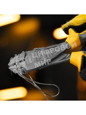 Бокорезы усиленные Denzel 180 мм, трехкомпонентные рукоятки