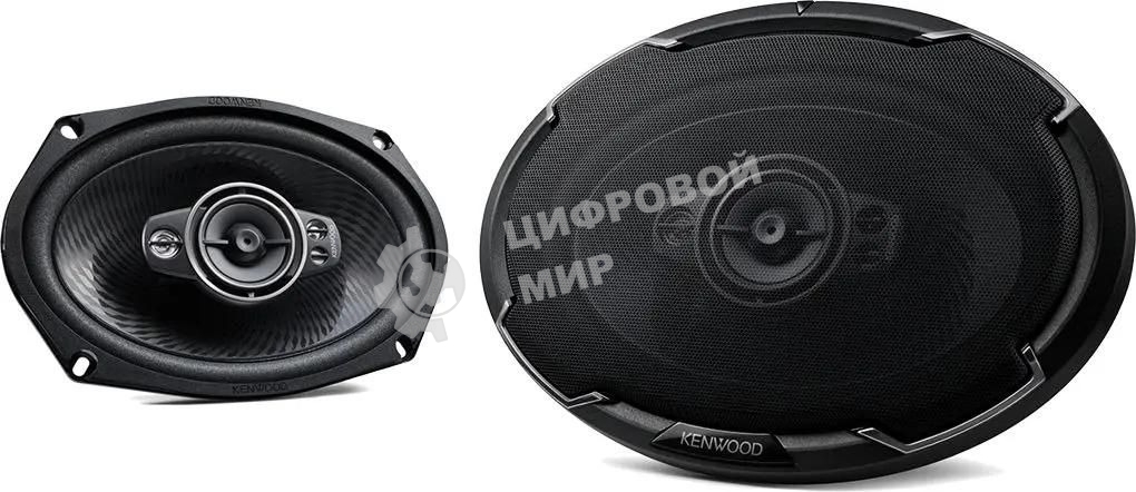 Колонки автомобильные Kenwood KFC-PS6996EX 700Вт 88дБ 4Ом 15x23см (6x9дюйм) (ком.:2кол.) коаксиальные пятиполосные