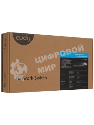 Коммутатор Cudy GS1024E, 24×1 Гбит/с