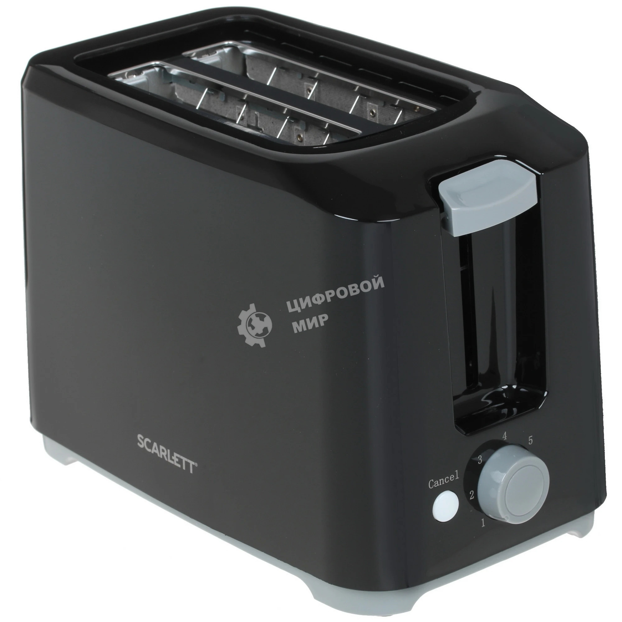 Тостер Scarlett SC-TM11020 черный, 700 Вт, 2 слота