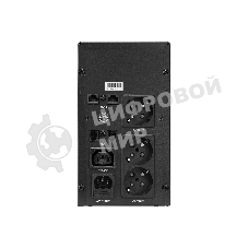 Источник бесперебойного питания Crown CMU-SP800EURO LCD/800 ВА/450 Вт/4 x евророзетка с заземлением (Schuko)