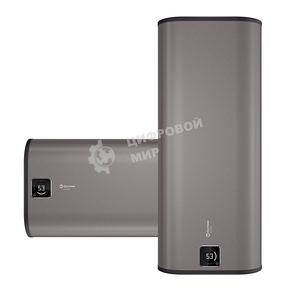 Водонагреватель Thermex Fora 100 2кВт 100л электрический настенный, серый