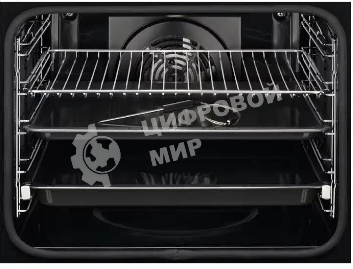 Духовой шкаф электрический Electrolux EOE8P39WX, черный/нержавеющая сталь