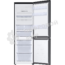 Холодильник Samsung RB34C675EBN/EF черный двухкамерный 230/114л морозилка снизу, No Frost