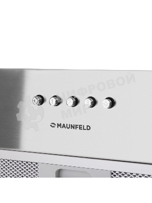 Вытяжка встраиваемая Maunfeld Crosby Singl 5028 черный, 49.8 см, 850 куб. м/ч, 48 дБ