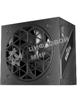 Блок питания 1STPLAYER NGDP Platinum (HA-1000BA3-BK), 1000Вт, 80 PLUS Platinum, 120мм, модульный, черный