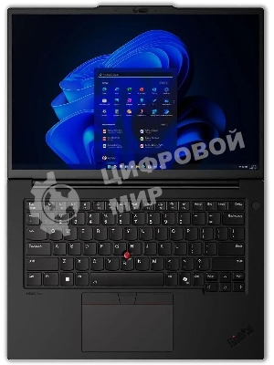 Ноутбук Lenovo ThinkPad P14s G5 черный Core Ultra 7 155H 32Gb SSD 1Tb NVIDIA RTX 500 4Gb 14.5
