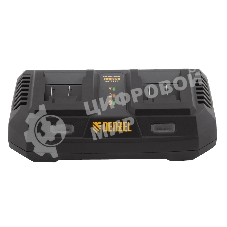 Устройство зарядное для аккумуляторов Denzel IBC-18-3.0-2, Li-Ion, 18В, 3,0 А, для двух батарей