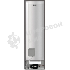 Холодильник Gorenje NRK6201ES4 серебристый двухкамерный 235/96 л морозилка снизу, No Frost