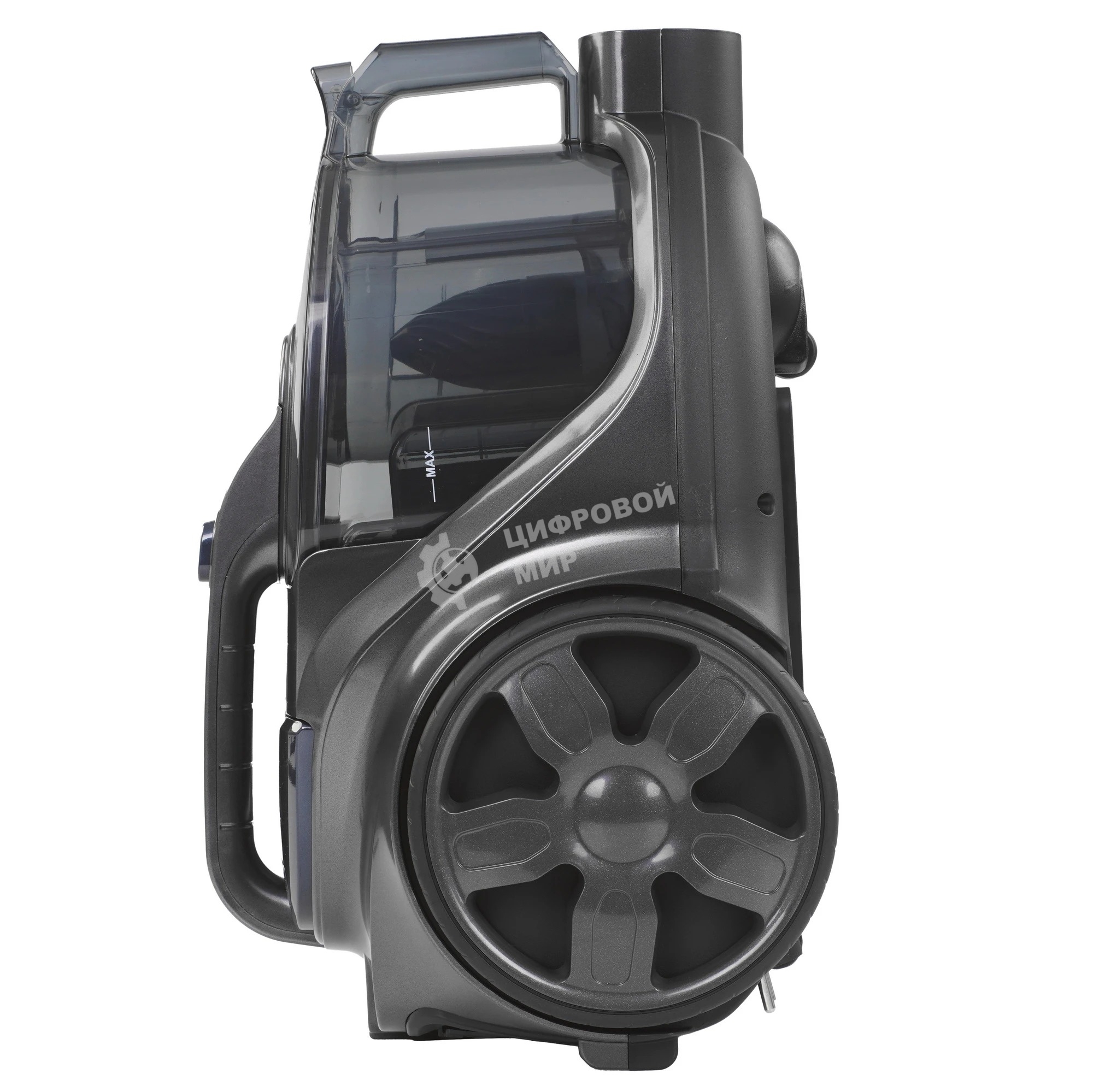 Пылесос Endever Skyclean VC-670 серый/синий, 420/2100 Вт, уборка сухая, пылесборник контейнер 3 л