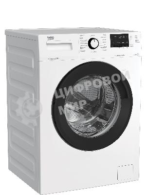Стиральная машина Beko WSRE7612XAWI белый загрузка фронтальная 7 кг, 1200 об/мин., класс: А