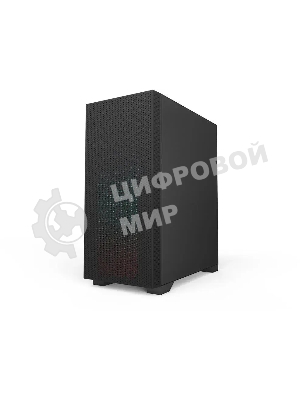 Компьютерный корпус Azza Celesta F черный без БП ATX 5x120мм 5x140мм 2xUSB 2.0 1xUSB 3.0 audio bott PSU