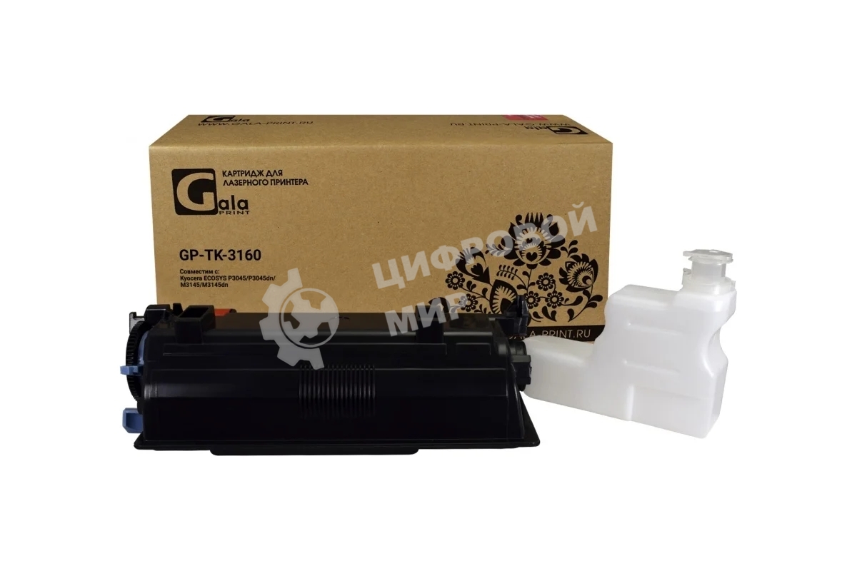 Картридж GalaPrint совместимый TK-3160 для Kyocera Ecosys P3045dn 12500к GP