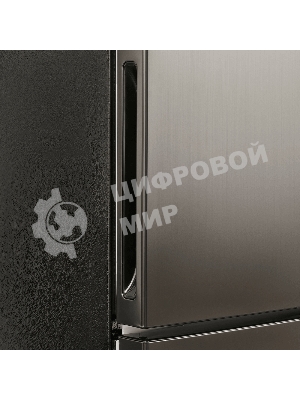 Холодильник Maunfeld MFF200NFSB10 Inverter черный двухкамерный 257/94л морозилка снизу, No Frost