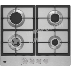 Газовая варочная панель Beko HIAG 64225 SX, нержавеющая сталь