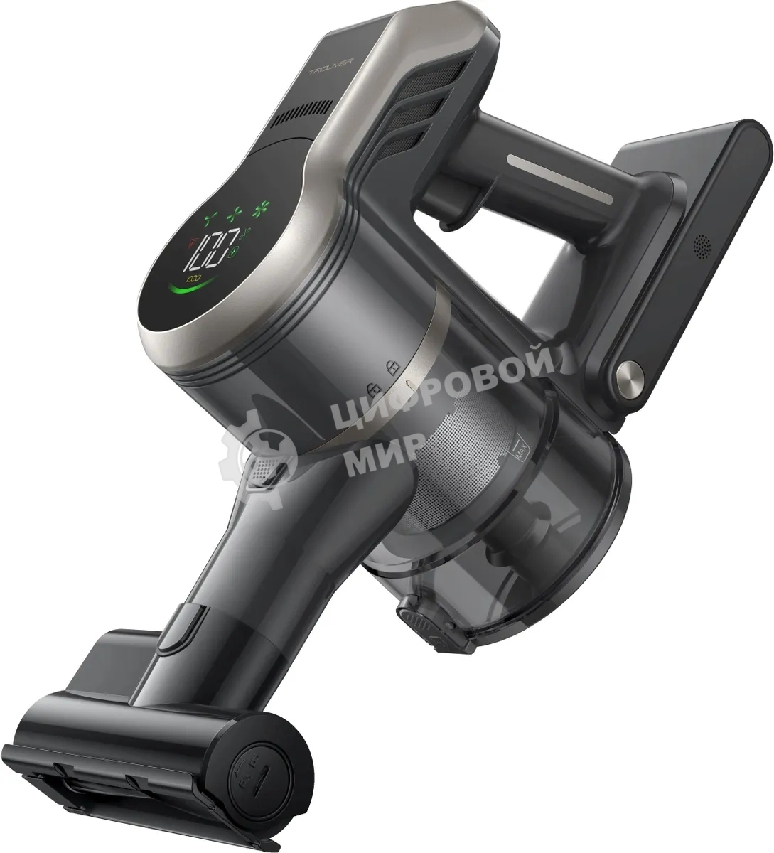 Вертикальный пылесос Dreame Trouver J40 460Вт серый/золотистый