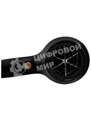 Фен Hyundai H-HD0767 черный, 2000 Вт, ионизация