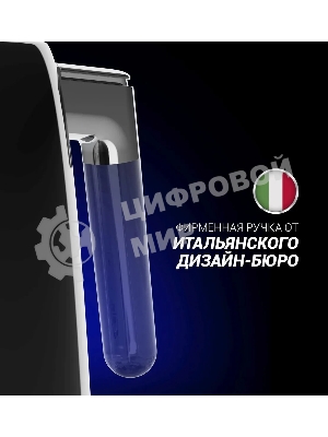 Чайник электрический Polaris PWK 1746CA Water Way Pro 1.7 л, 2200 Вт, черный (корпус: нержавеющая сталь)