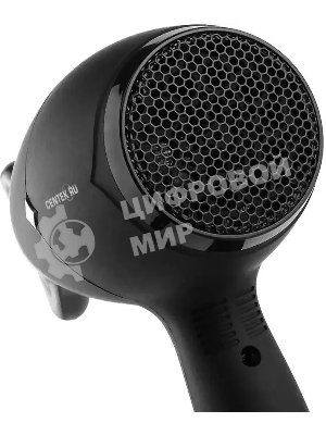 Фен Centek CT-2216 черный, 2000 Вт, ионизация