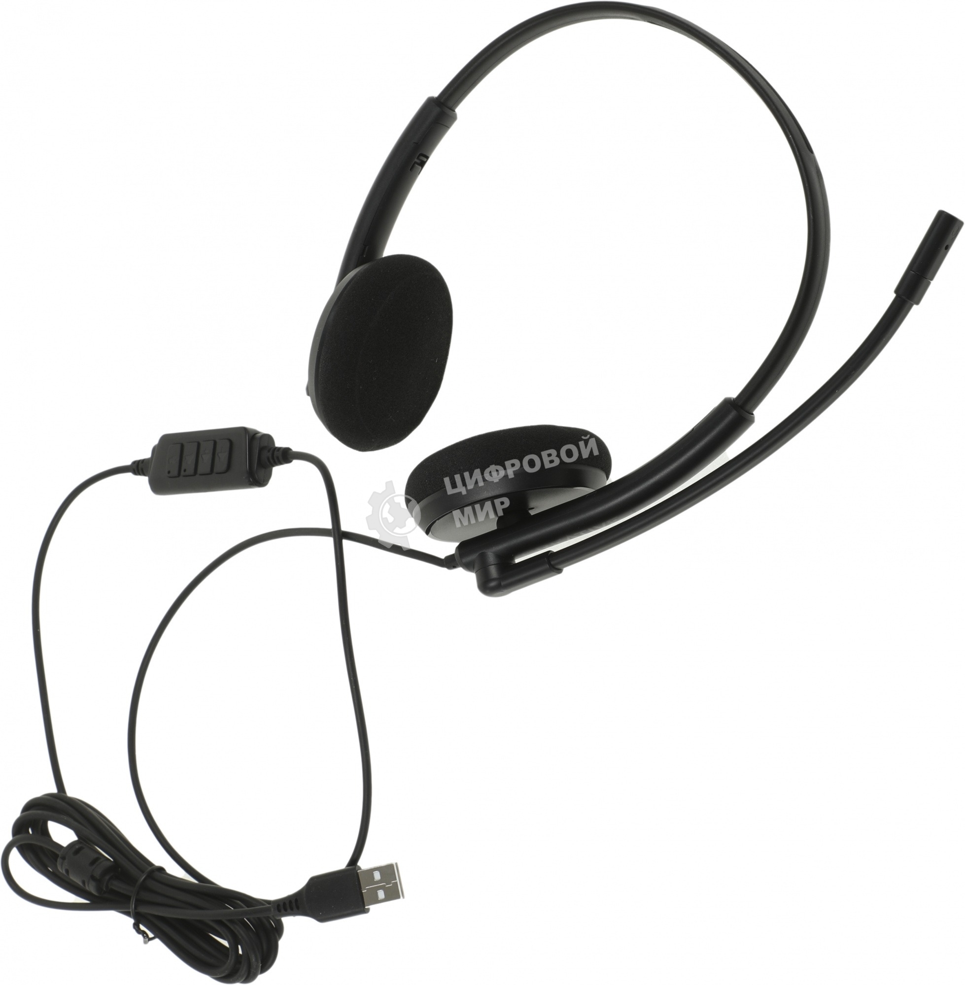 Гарнитура проводная накладная Creative HS-220 оголовье