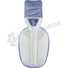 Гарнитура Logitech G435 белый/синий, беспроводная, радиоканал, до 18 ч