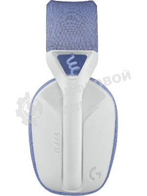 Гарнитура Logitech G435 белый/синий, беспроводная, радиоканал, до 18 ч