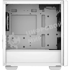 Компьютерный корпус DeepCool CC360 WH ARGb (R-CC360-WHAPM3-G-1) (mATX, без БП, 2xUSB, с окном)