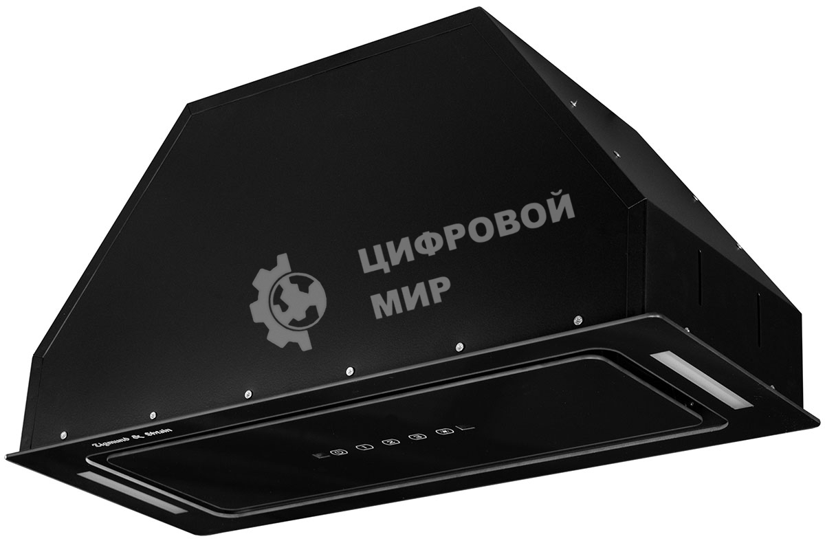 Вытяжка встраиваемая Zigmund & Shtain K 014.7 B черный, 72 см, 1100 куб. м/ч, 62 дБ
