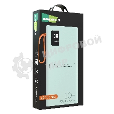 Портативный аккумулятор More choice (4620202550545) PB22-10 с кабелем 2USB 2.1A - 10000mAh белый