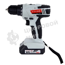 Дрель-шуруповерт ИНТЕРСКОЛ ДА-10/18ЭР 35 ПРОМО, 18 В, 2 Ач, 35 Нм, щеточный