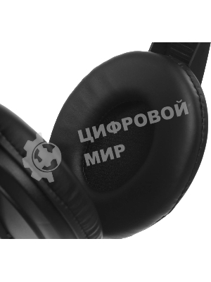 Проводные наушники Oklick HP-M211V черный, полноразмерные, Jack 3.5 мм