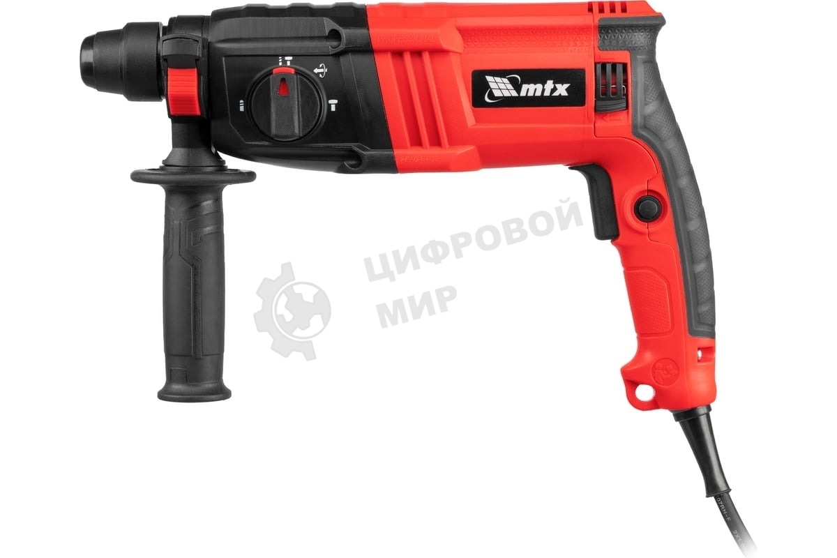 Перфоратор электрический MTX MRH-600-22, SDS-Plus, 600 Вт, 2,2 Дж, 3 плюс 1 реж.