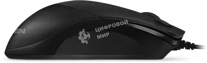 Мышь проводная SVEN RX-100 черный, 4000 dpi, USB, кнопки - 6