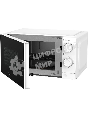 Микроволновая печь Oasis MW-70XW белый, 20 л, 700 Вт, переключатели - поворотный механизм
