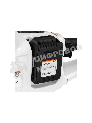 Пила цепная аккумуляторная KR-4040 бесщеточная, шина 40см, 2 АКБ 20Вх2 (40В) 4Ач KRANZ